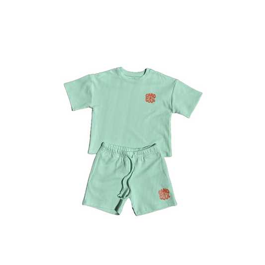 Sorbet collection Unisex Co-Ord Set Mint 6-7 Years