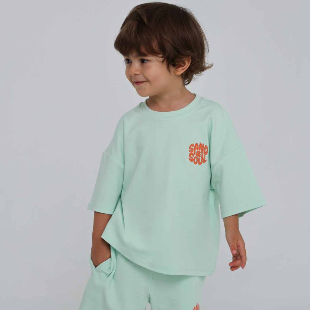 Sorbet collection Unisex Co-Ord Set Mint 4-5 Years