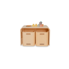 Miamamma Montessori Children's Table Set with 2 Chairs