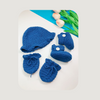 Midnight Snuggles Crochet Baby Set (Customizable, Made-to-order)
