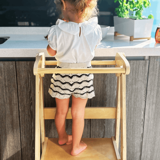 Miamamma Foldable Montessori Toddler Tower