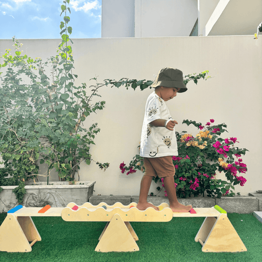 Miamamma Indoor Seesaw and Balance Beam