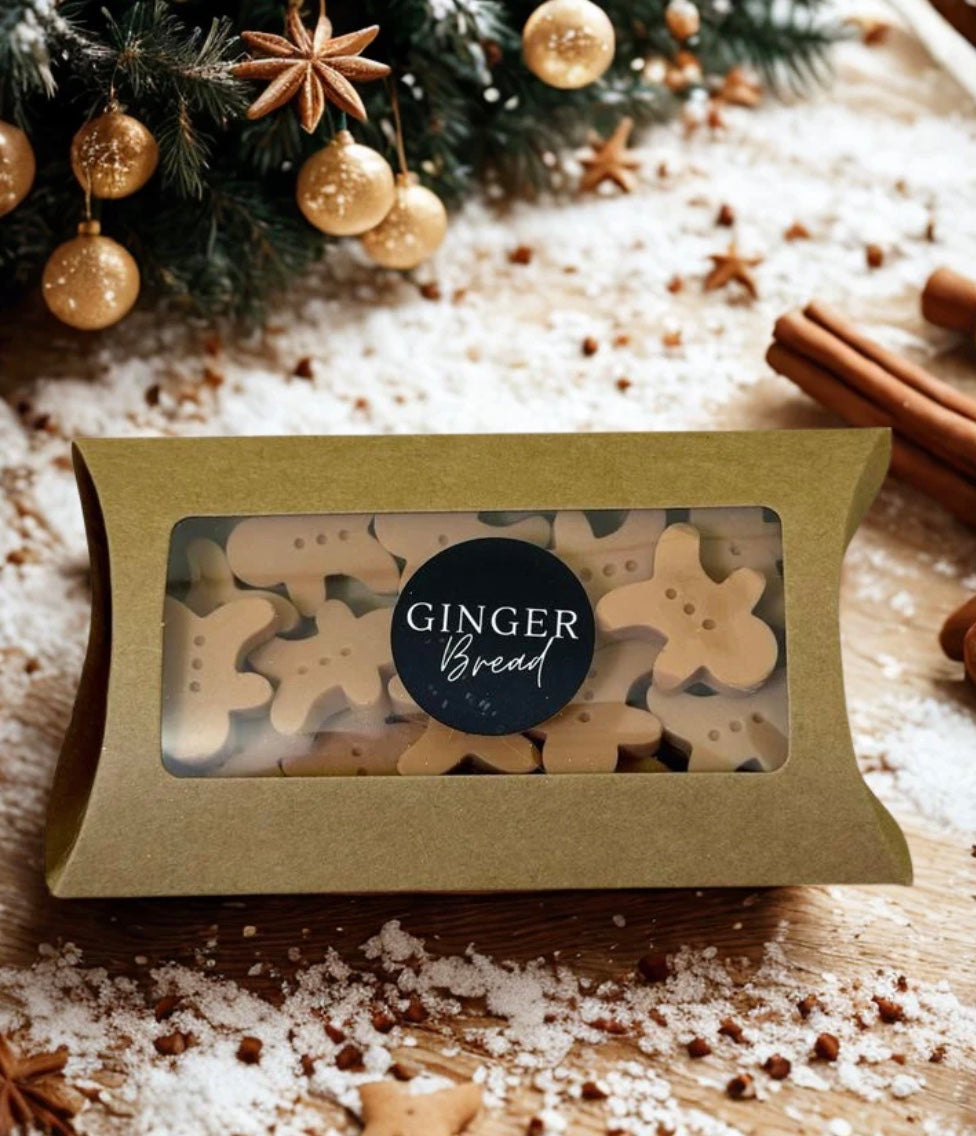 Ginger Bread Men Wax Melts (Pillow Box)