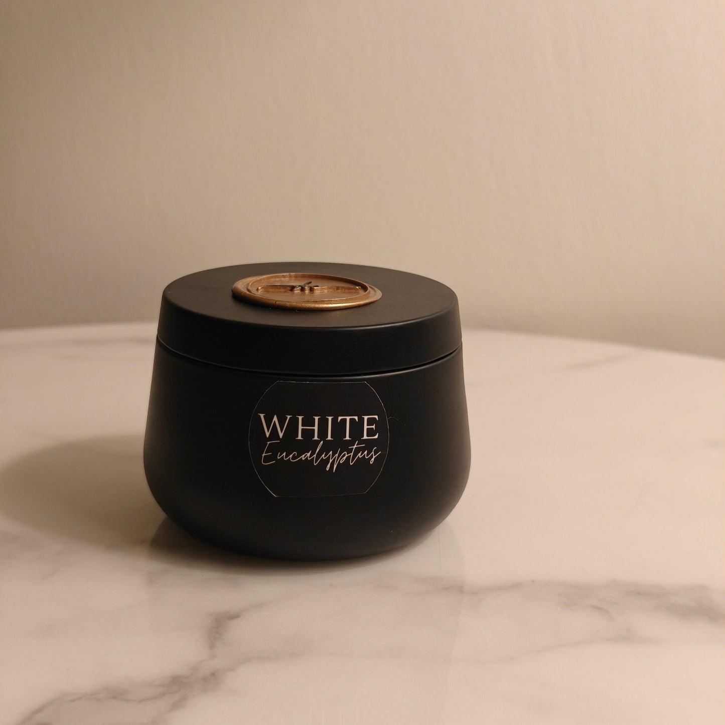 White Eucalyptus - 4oz Tin Candle