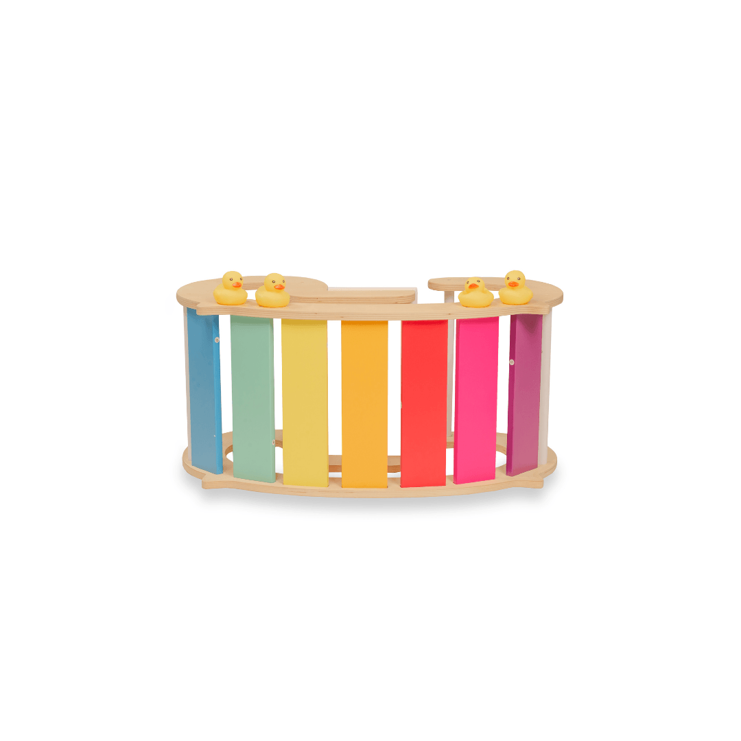 Miamamma Rainbow Rocker Horse & Balance Arch