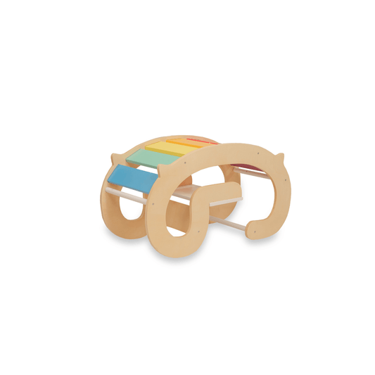 Miamamma Rainbow Rocker Horse & Balance Arch