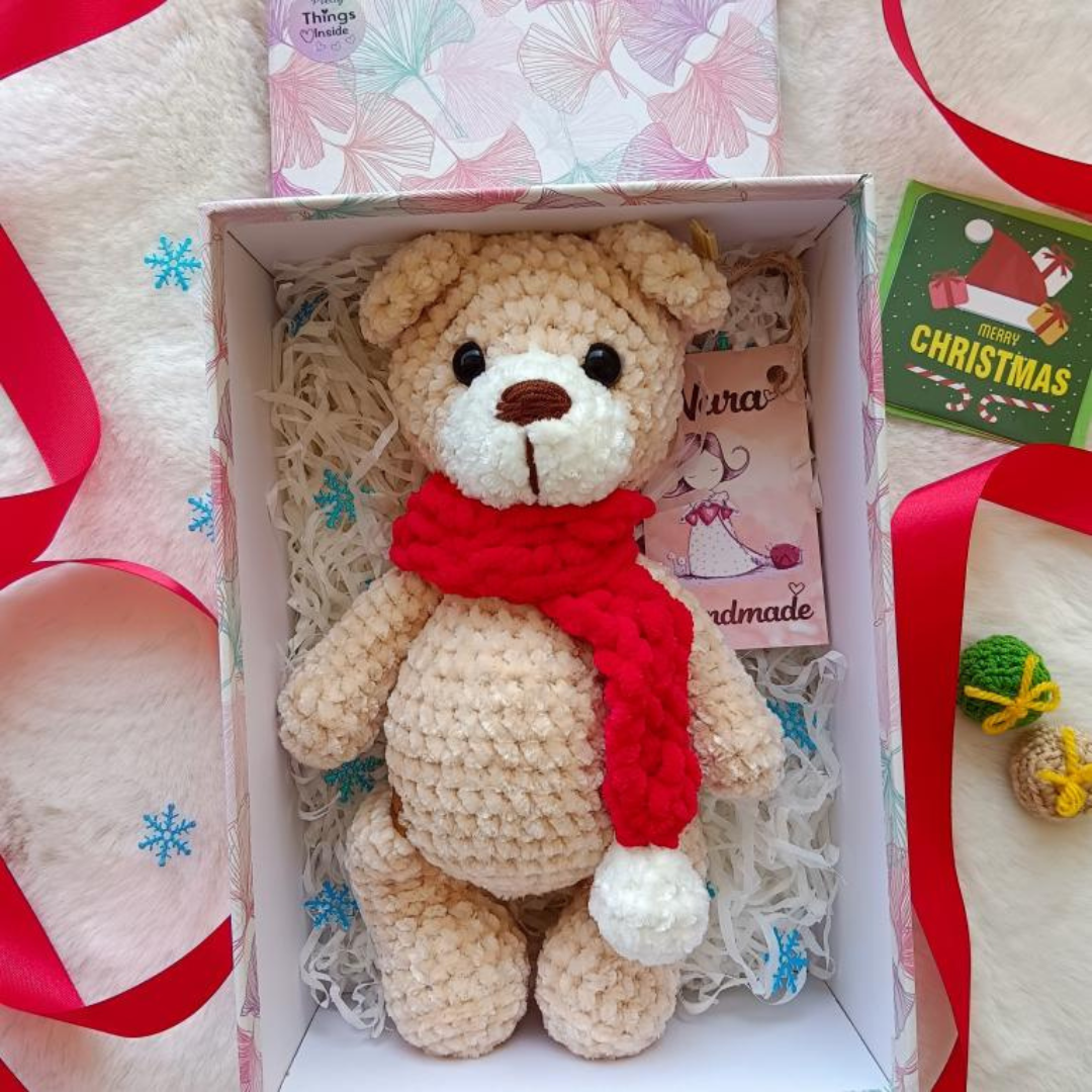 Handmade Christmas Teddy Bear