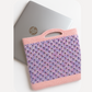 Pixie Peaks Crochet Laptop Sleeve (Customizable, Made-to-order)