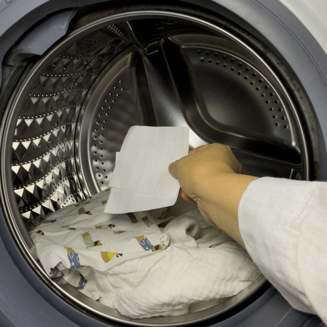 Baby Laundry Detergent Sheets (OUD) - 80 Pcs (Up to 80 washes)