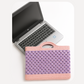 Pixie Peaks Crochet Laptop Sleeve (Customizable, Made-to-order)