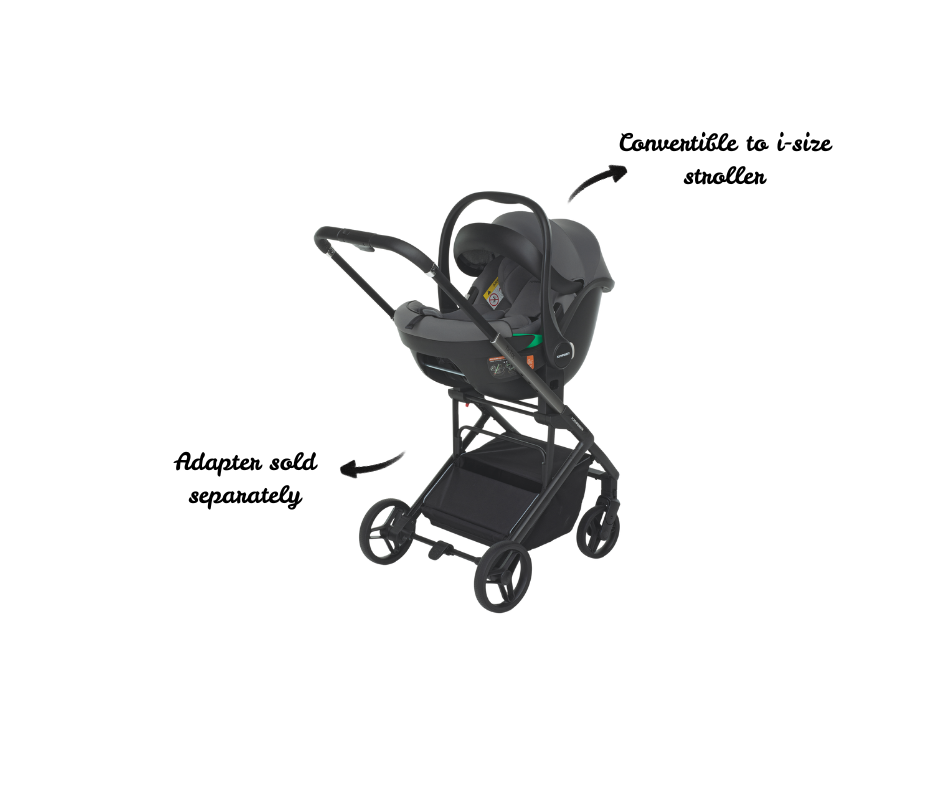 Disk Infant Tic Toc i-Size Car Seat - Ebony Black