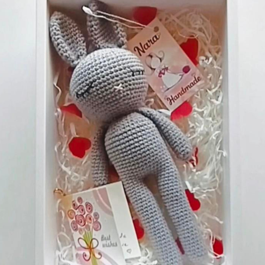Handmade Sleepyhead Bunny Mimi (Customizable)