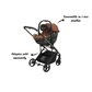 Disk Infant Tic Toc i-Size Car Seat - Tuscany Brown