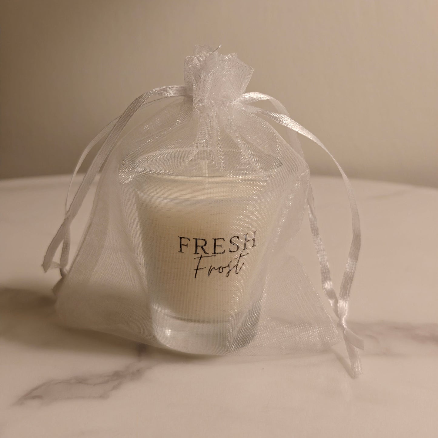 Fresh Frost - Mini Glass Candle