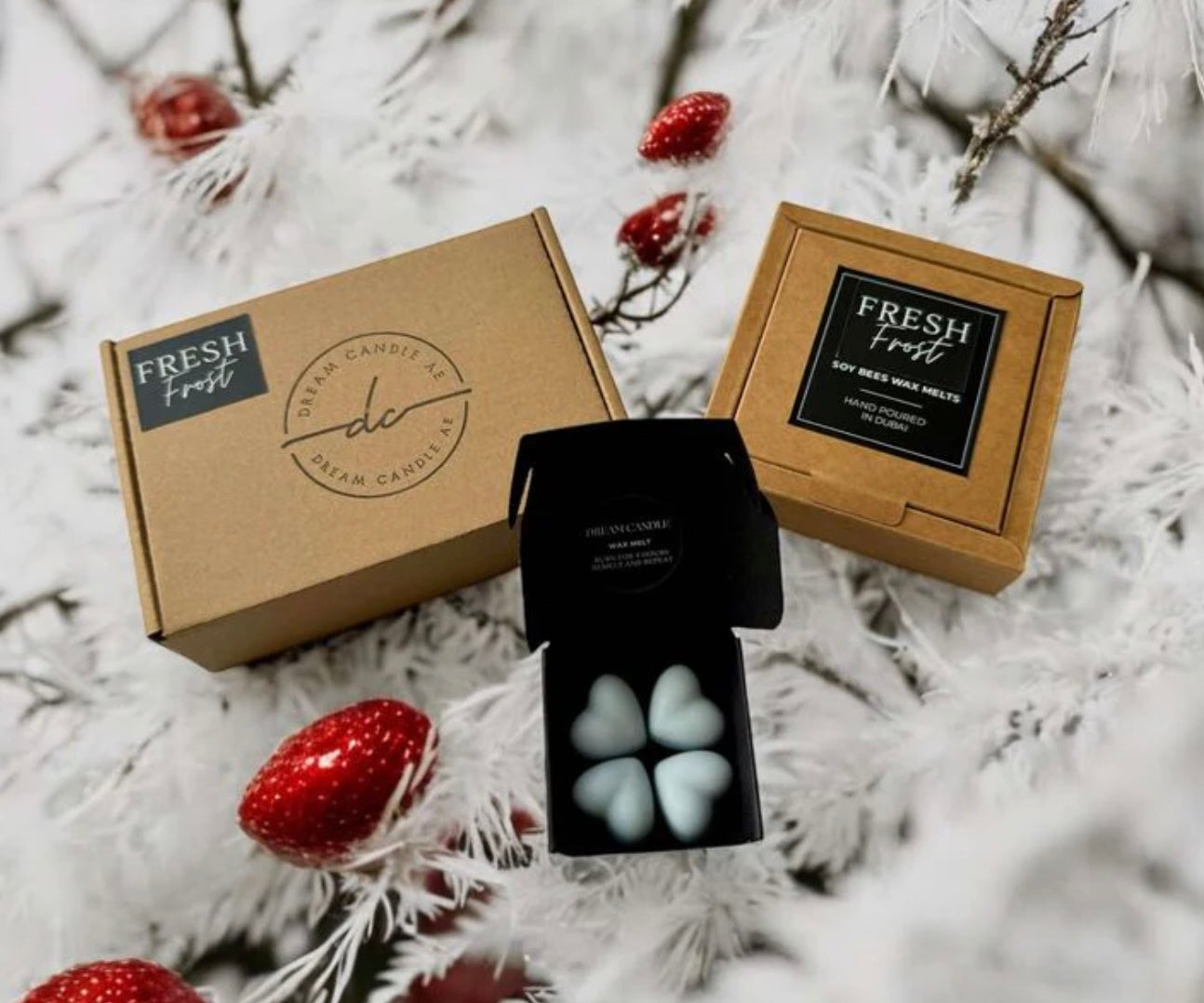 Fresh Frost - Wax Melt Hearts 20 Pcs