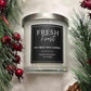 Fresh Frost - 8oz White Glass Candle