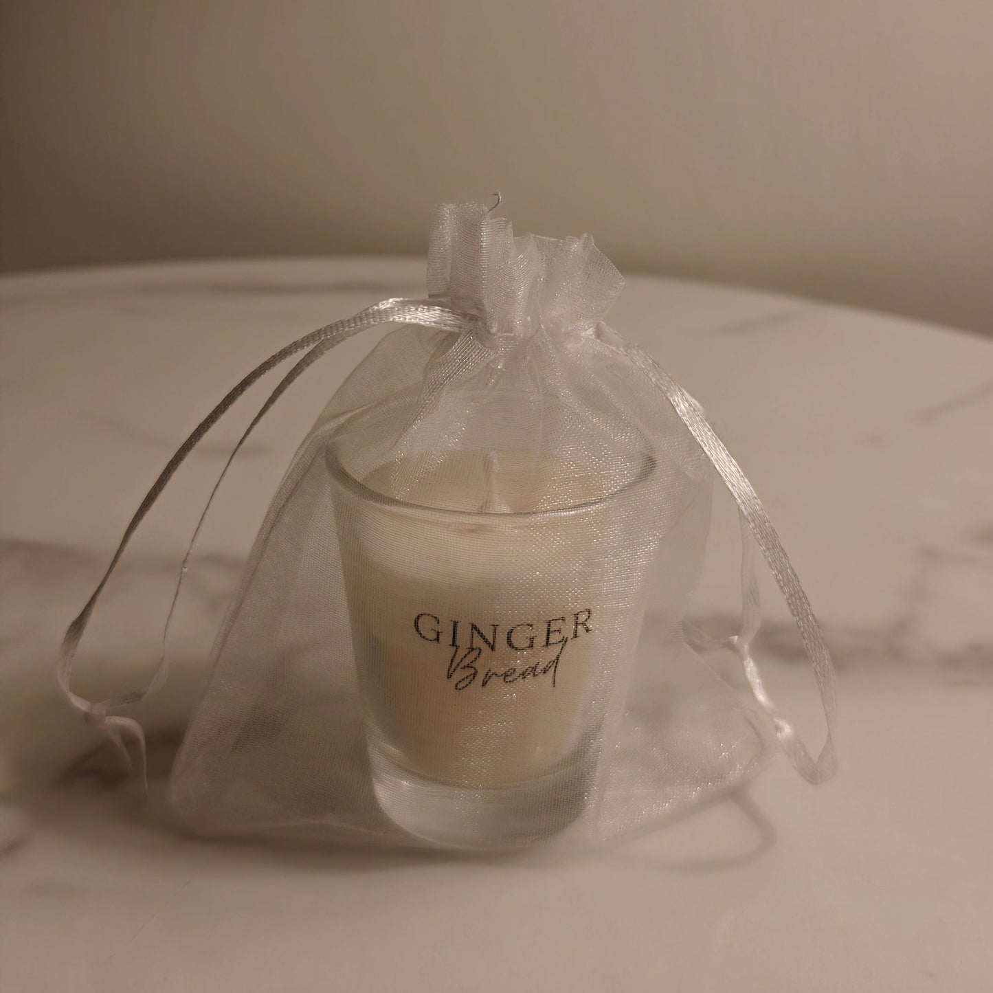 Ginger Bread - Mini Glass Candle