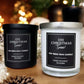 Oh Christmas Tree - 8oz White Glass Candle