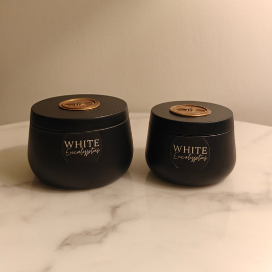 White Eucalyptus - 7oz Tin Candle