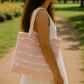 Dotty Days Crochet Mom Tote Bag (Customizable, Made-to-order)