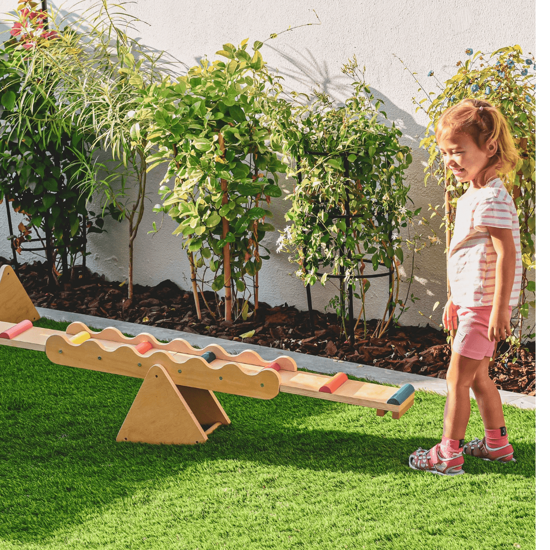 Classic Indoor Seesaw and Balance Beam