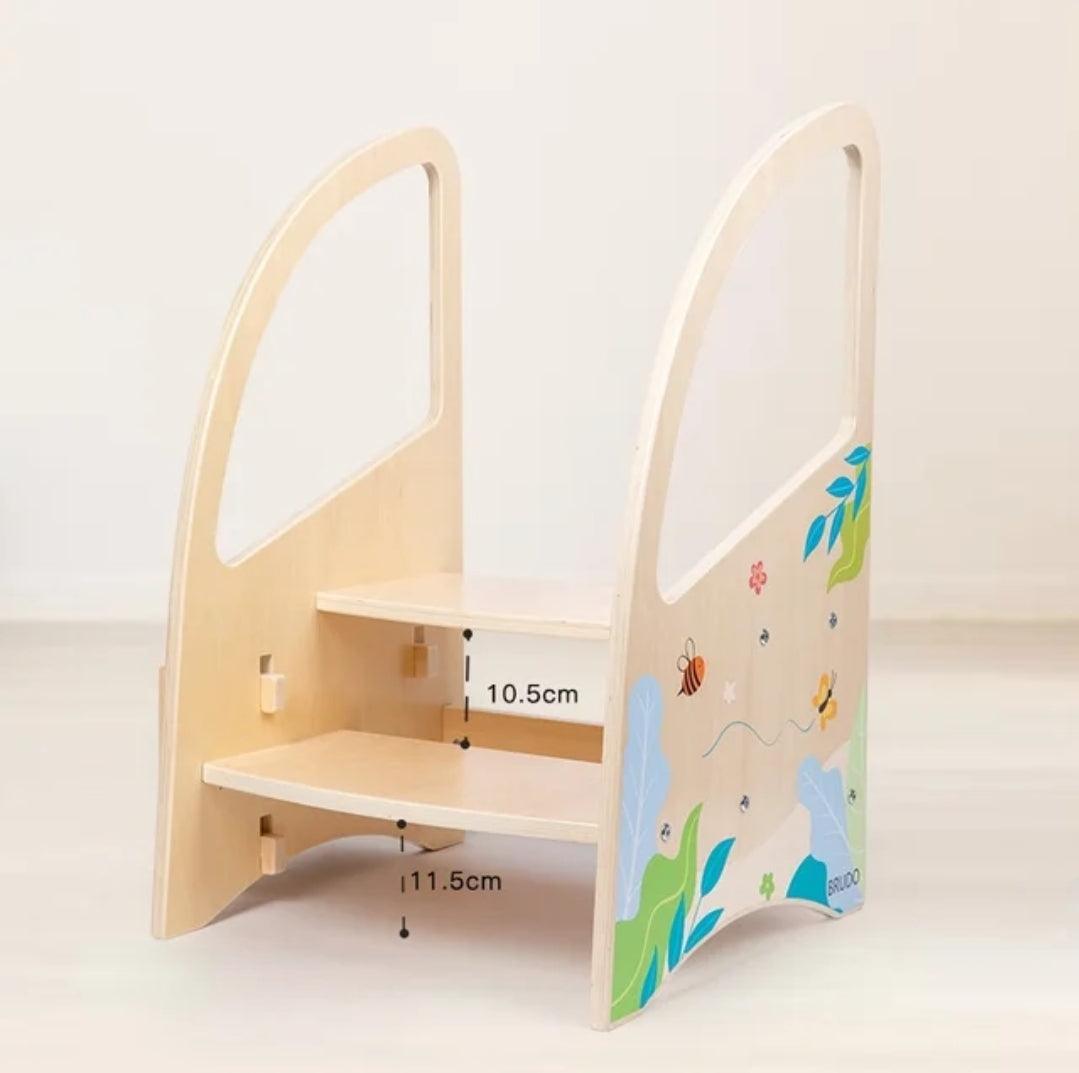 Korean Preschool Step Stool