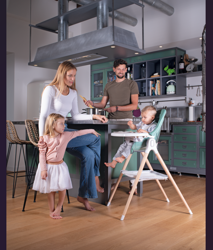 Bonito Kids Highchair - Sand