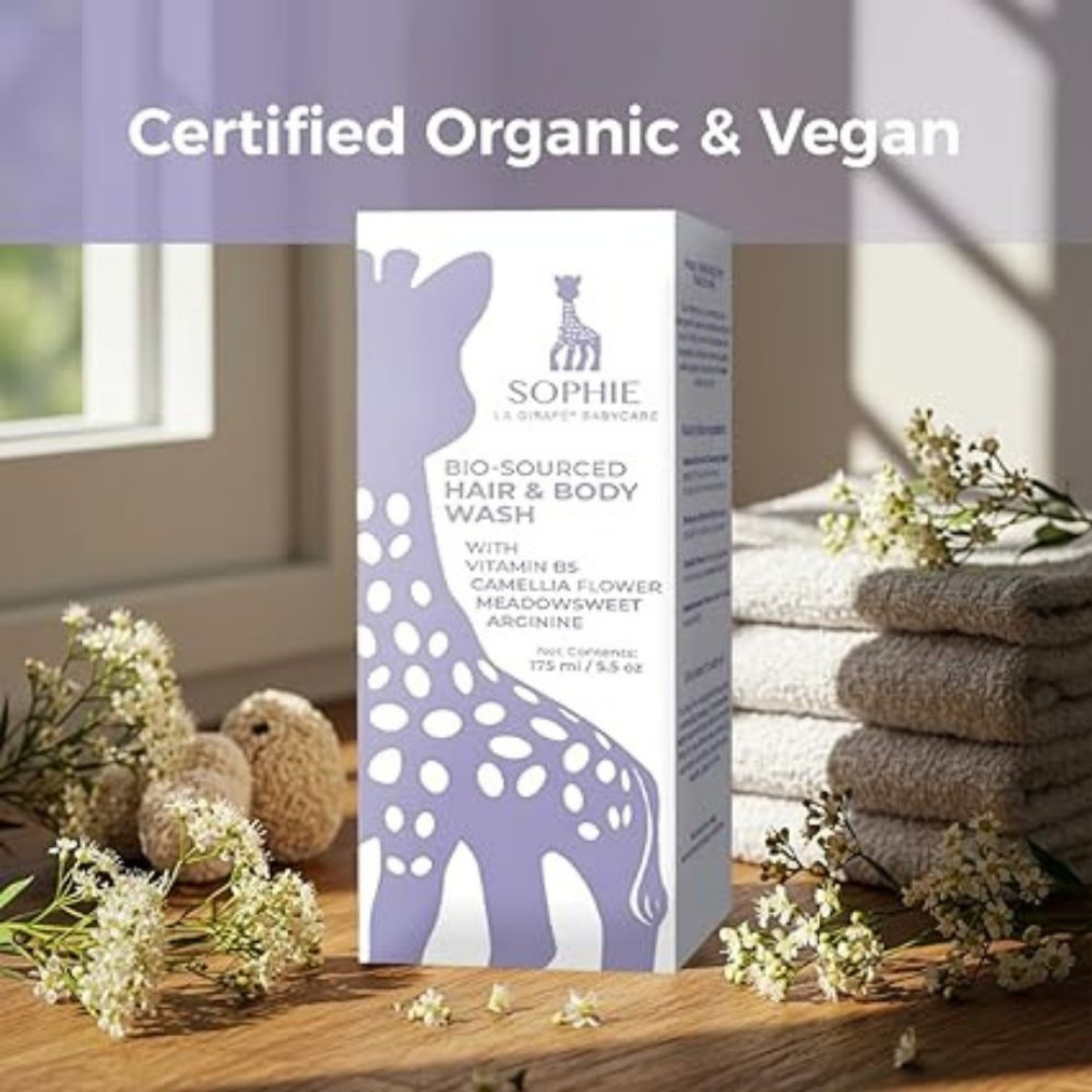 Bio-Sourced Hair & Body Wash for Babies & Kids