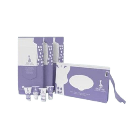 Tiny Traveler 1 [Wipes 3x, Body Lotion Face Cream, Body Wash, Tushy Cream]