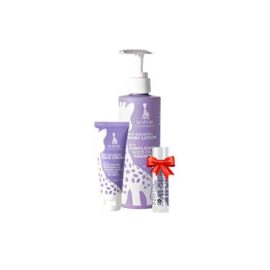 Bio-Sourced Body Lotion, Face Cream & Lip Balm Bundle (TRIO15)