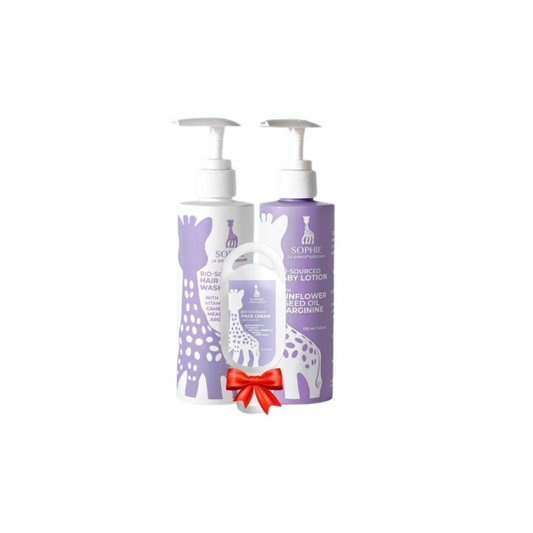 Bio-Sourced Body Wash, Baby Lotion & SPF Face Cream (TRIOSPF)