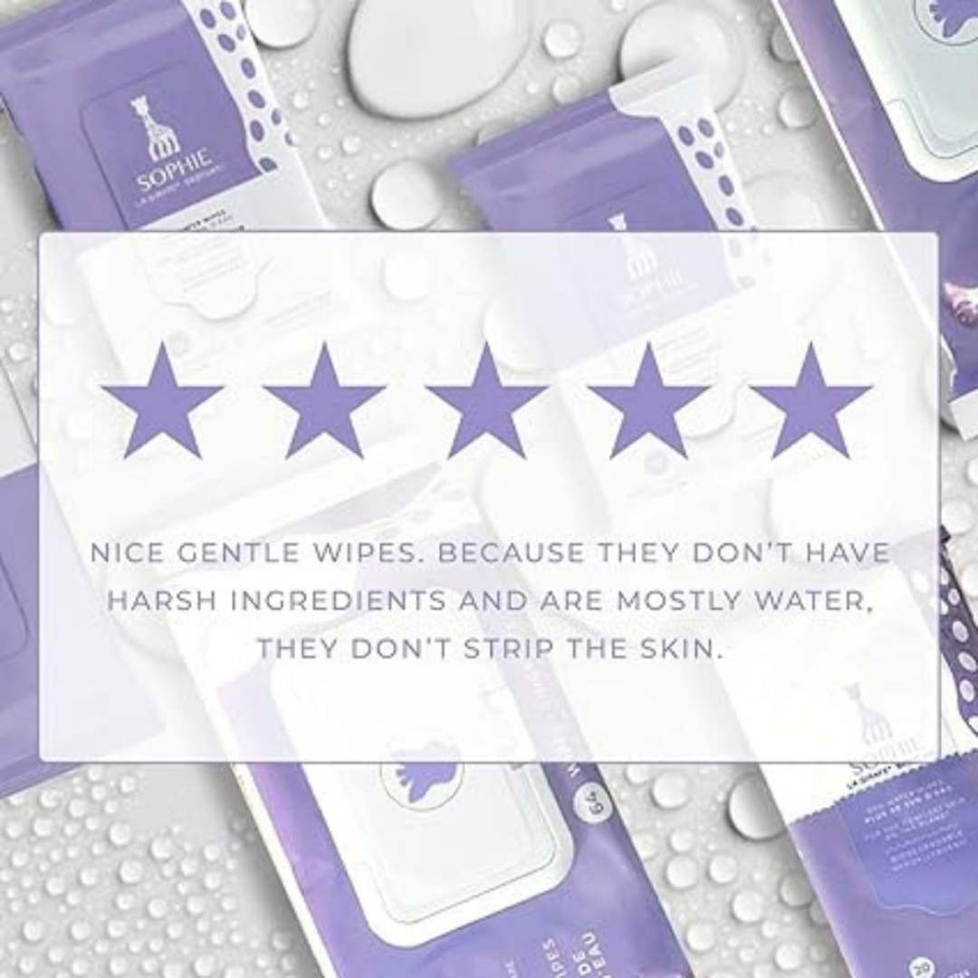 Organic Water Wipes - 48 Packs / 20 Pcs each pack