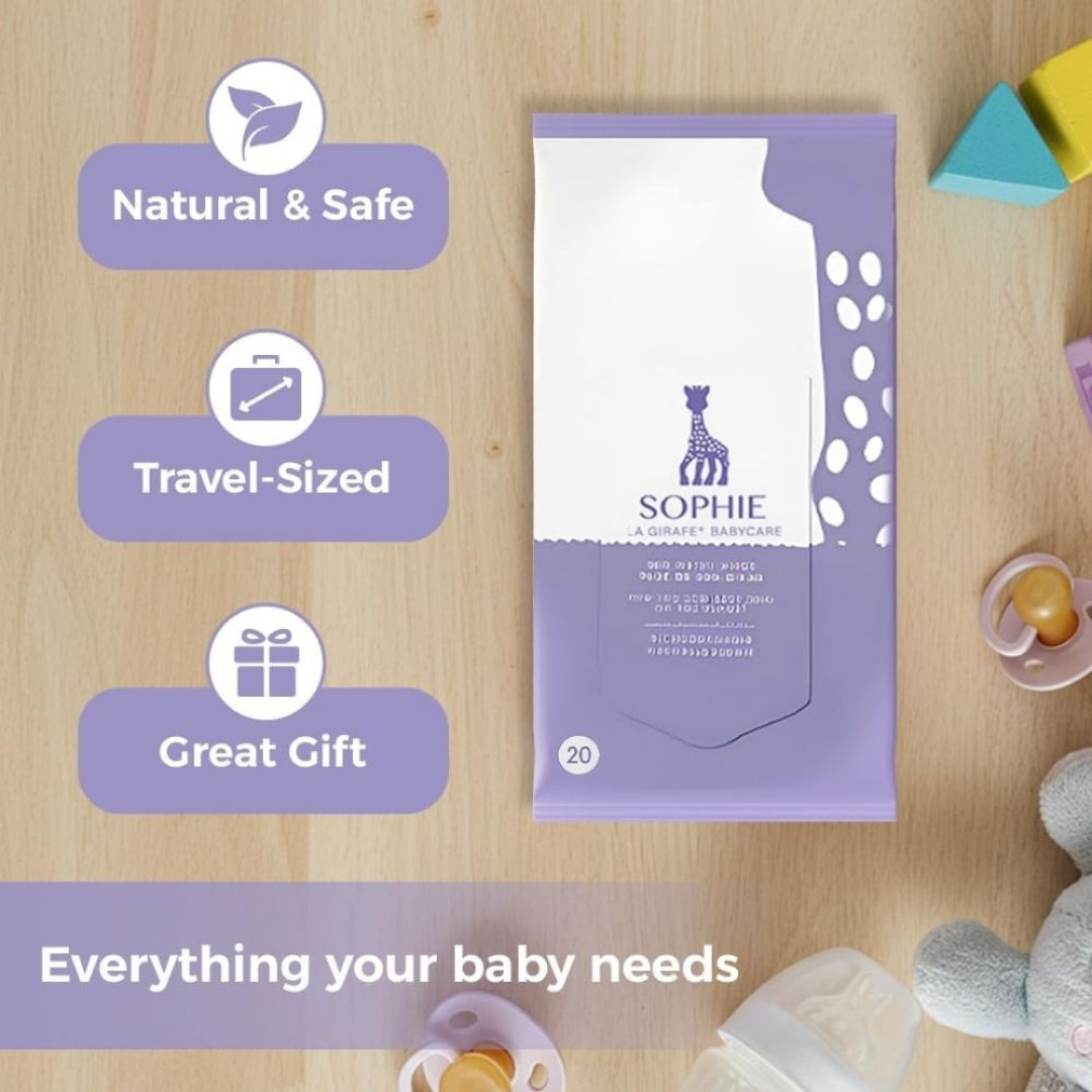 Organic Water Wipes - 48 Packs / 20 Pcs each pack