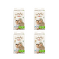 Premium Baby Diapers, Size 4 Large (9-13 kg), 54 pcs x 4Pack Super Saver Bundle